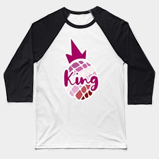 Pride'n'apple Lesbian King ! Baseball T-Shirt